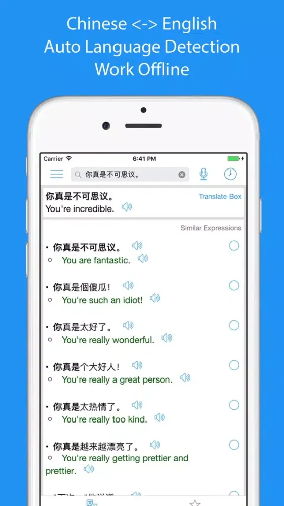Tangkapan layar Chinese Translator Offline