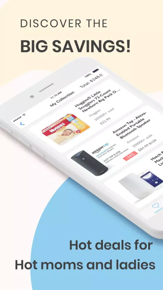 Capturas de pantalla de Jona: big savings for mom&lady