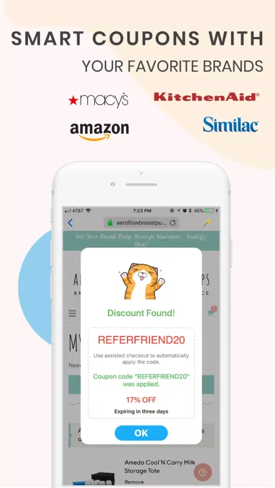 Capturas de pantalla de Jona: big savings for mom&lady