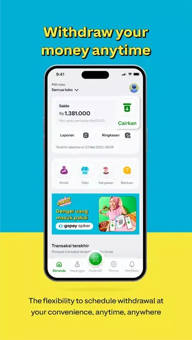 GoPay Merchant (Early Access) Screenshots