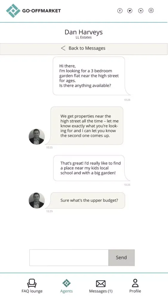 Go-OffMarket Screenshots