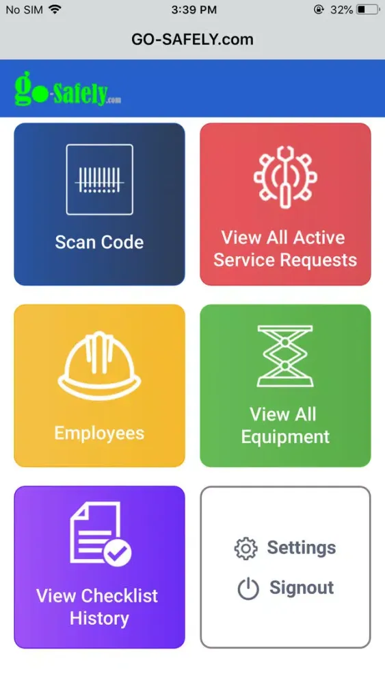 GO-SAFELY.com スクリーンショット