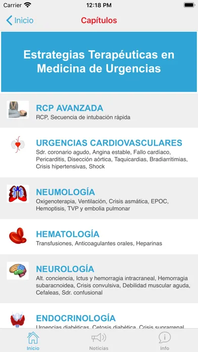 Estrategias en Urgencias Screenshots