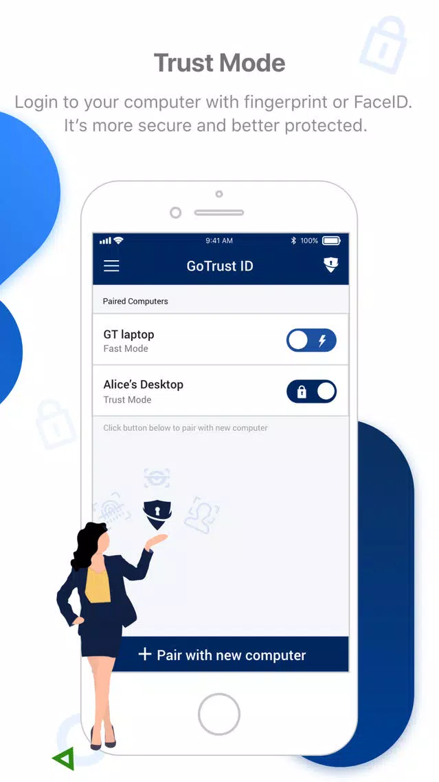 GoTrust ID سکرین شاٹس