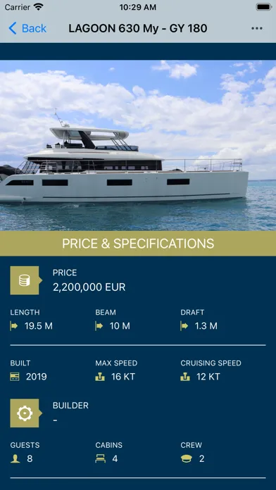 Capturas de tela do Go Yachting Inc