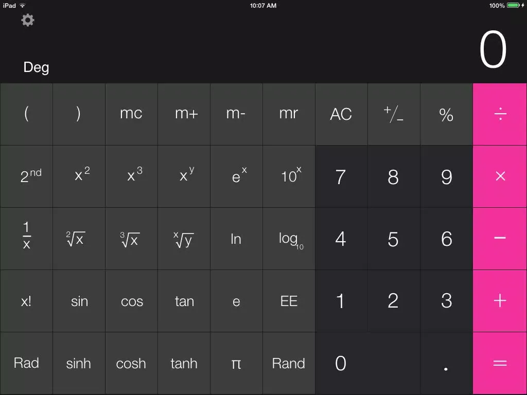 Скриншоты Calculator Free - for iPad iPad 