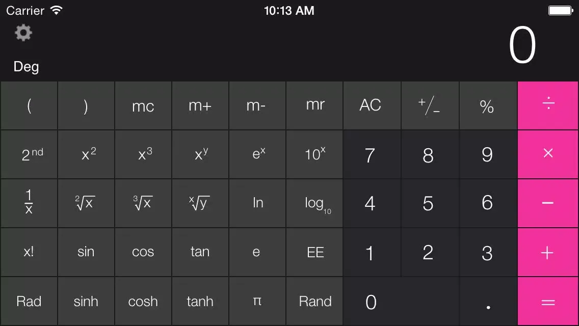 Скриншоты Calculator Free - for iPad