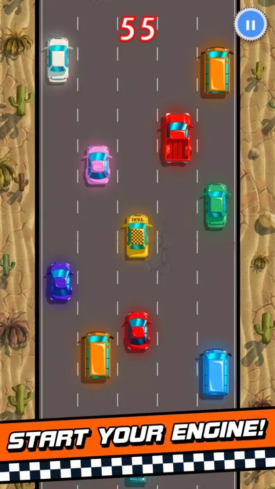 Escape Rush Racing 스크린샷