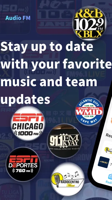 GO FM Radio - Music & Sports Screenshots