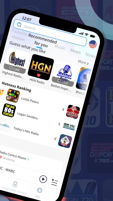 GO FM Radio - Music & Sports Screenshots