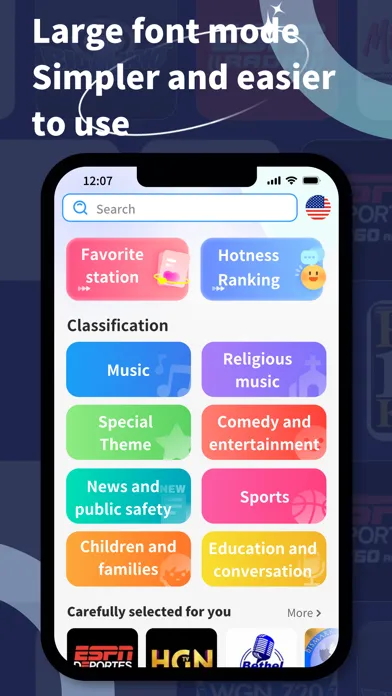GO FM Radio - Music & Sports Screenshots