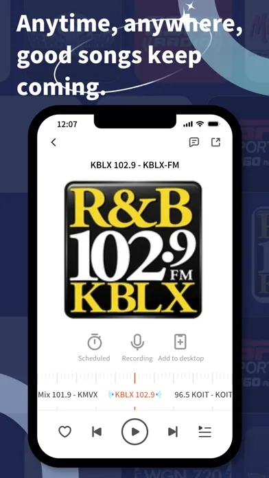 GO FM Radio - Music & Sports Screenshots