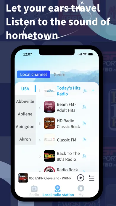 GO FM Radio - Music & Sports Screenshots