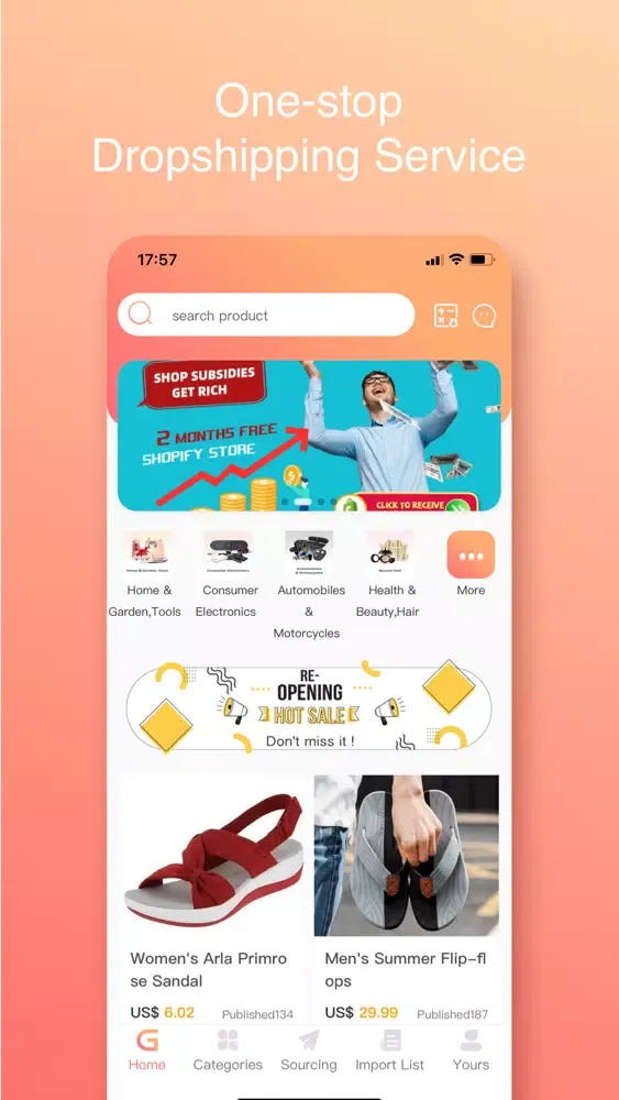 GO Dropshipping Screenshots