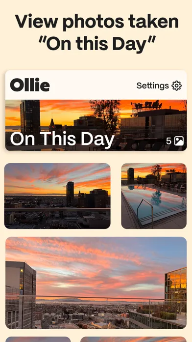 Captures d'écran de Ollie: AI Smart Photo Cleaner