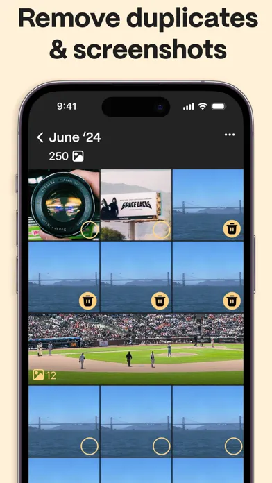 Captures d'écran de Ollie: AI Smart Photo Cleaner