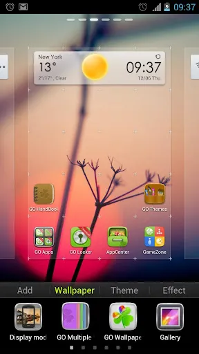 Capturas de tela do GO Multiple Wallpaper