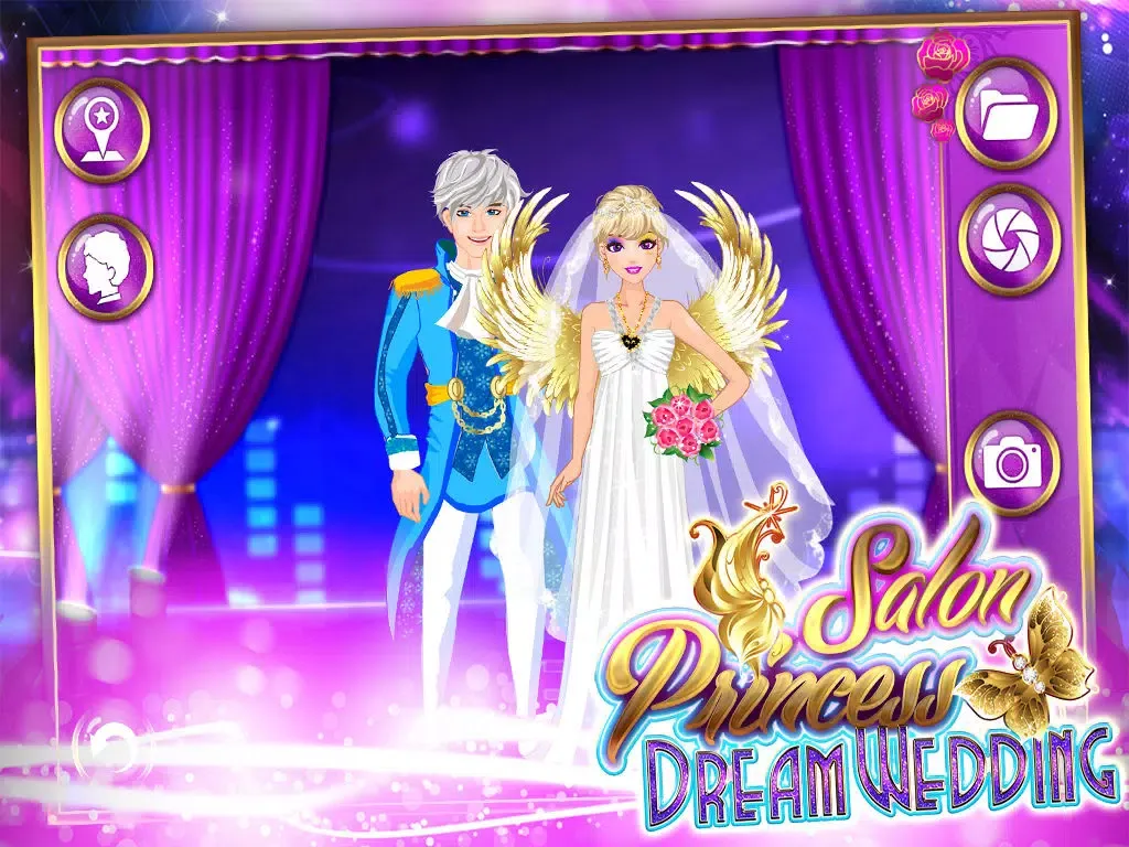 Princess Salon-Dream Wedding iPad 应用截图