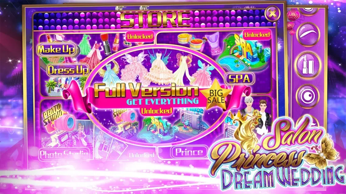 Princess Salon-Dream Wedding应用截图