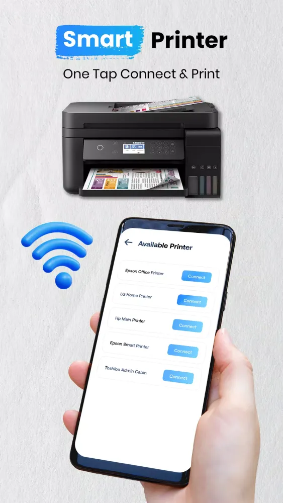 Smart printer and Scanner App Screenshots