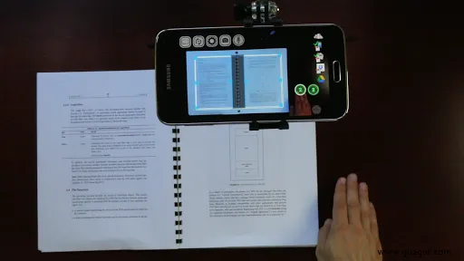 Ảnh chụp màn hình của SkanApp - AR PDF book scanner