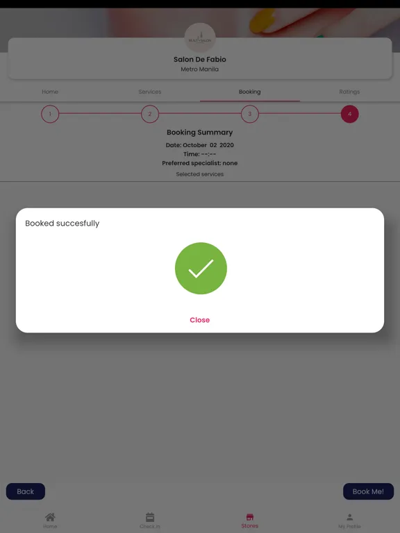Go3Checkin iPad  স্ক্রিনশট