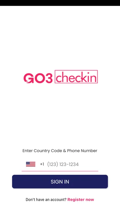 Go3Checkin স্ক্রিনশট