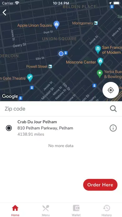 Crab Du Jour of Pelham स्क्रीनशॉट