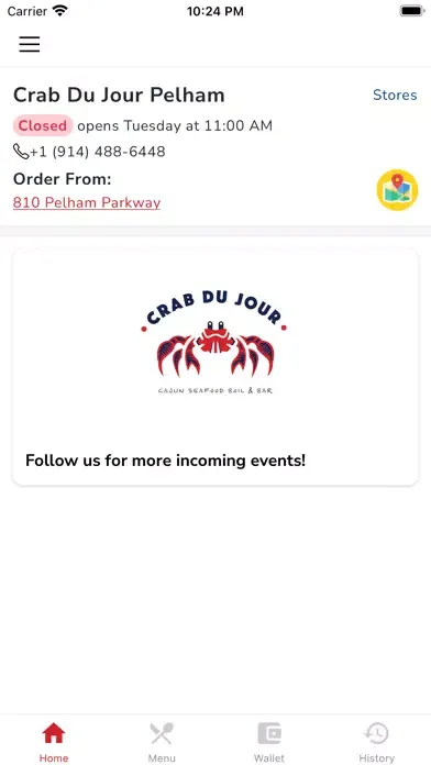Crab Du Jour of Pelham स्क्रीनशॉट