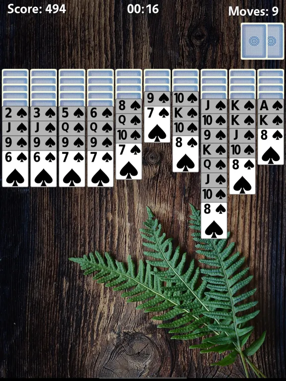 Captures d'écran de Spider Solitaire 2022++ iPad 