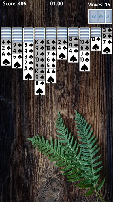 Captures d'écran de Spider Solitaire 2022++