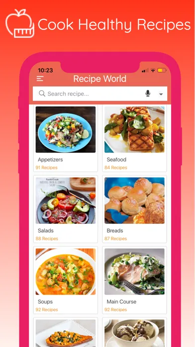 Tangkapan skrin Easy Cooking - Healthy Recipes