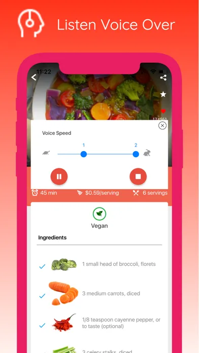 Tangkapan skrin Easy Cooking - Healthy Recipes