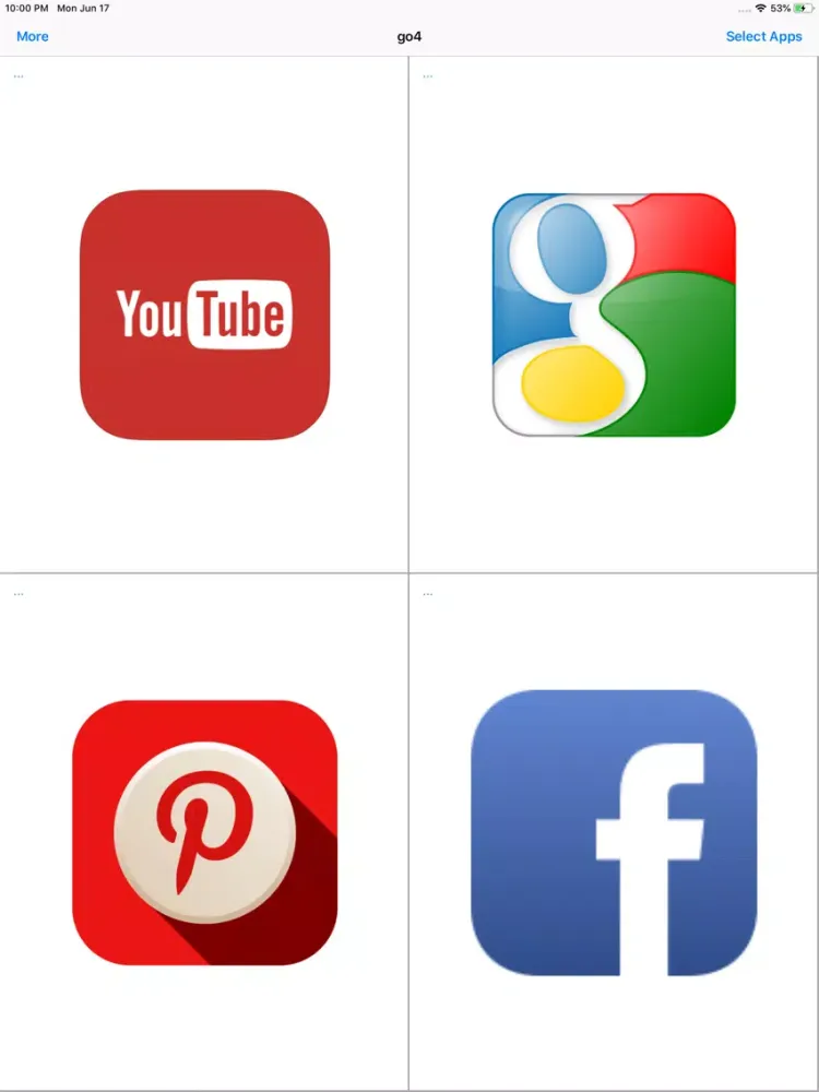 ภาพหน้าจอของ go4 together iPad 