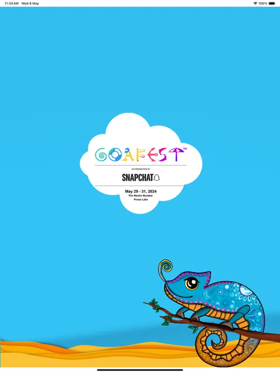 Tangkapan skrin Goafest 2024 iPad 