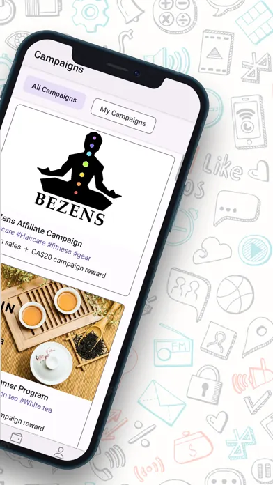 Goaffpro: Influencer Marketing Screenshots