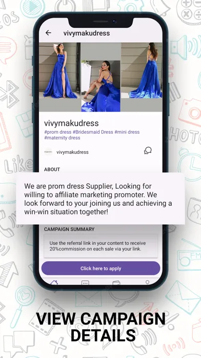 Goaffpro: Influencer Marketing Screenshots
