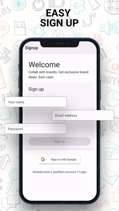 Goaffpro: Influencer Marketing Screenshots