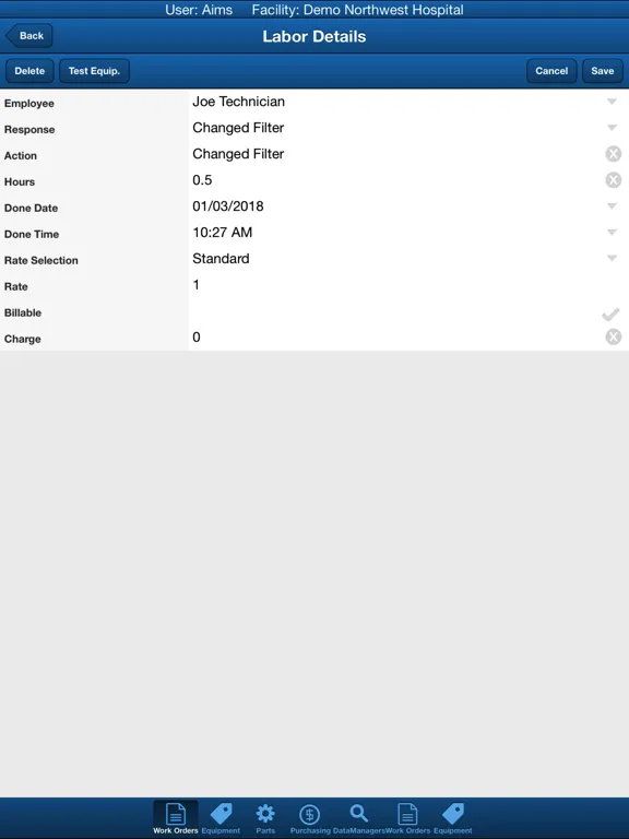 Zrzuty ekranu Phoenix AIMS Mobile iPad 