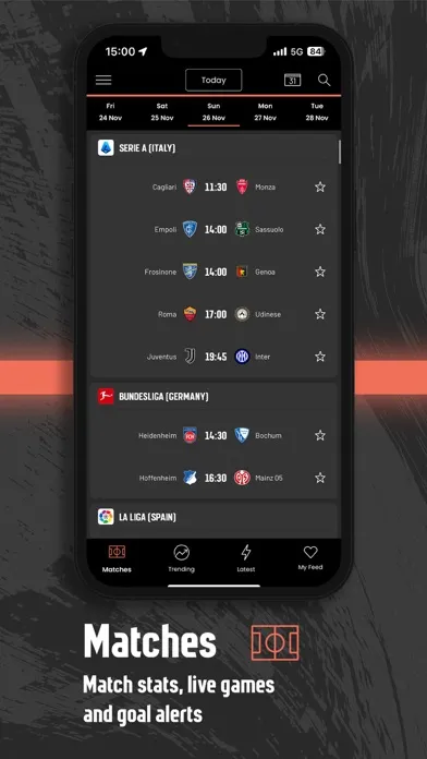 GOAL - Soccer News & Scores Screenshots