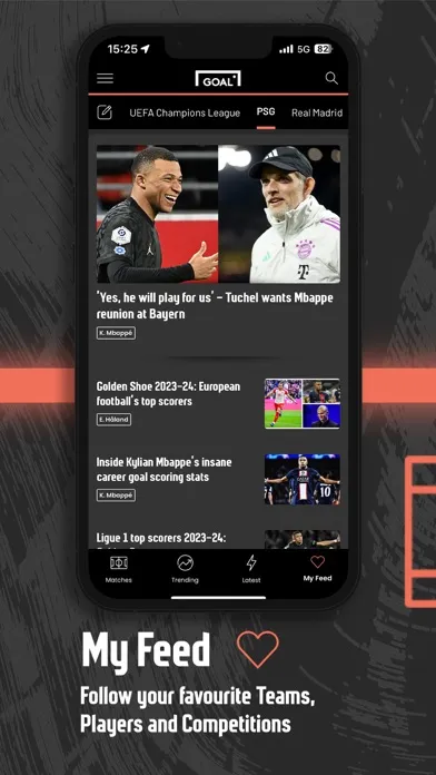 GOAL - Soccer News & Scores Screenshots
