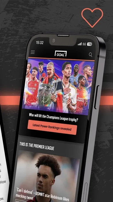 GOAL - Soccer News & Scores Screenshots