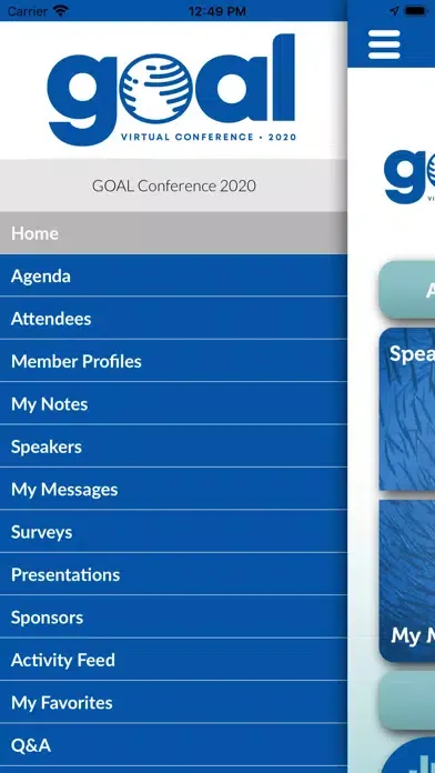 Tangkapan layar GOAL 2020 Conference