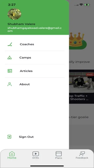 Goalie Coaches سکرین شاٹس