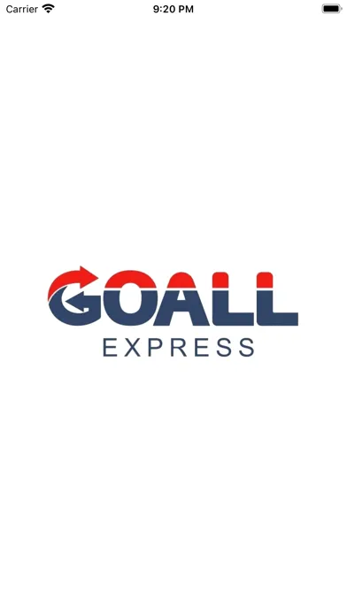 Tangkapan skrin GoAll Express