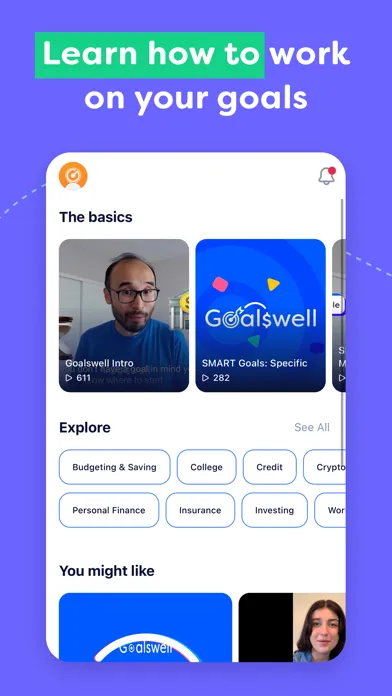 Goalswell-Goal & Habit Tracker स्क्रीनशॉट