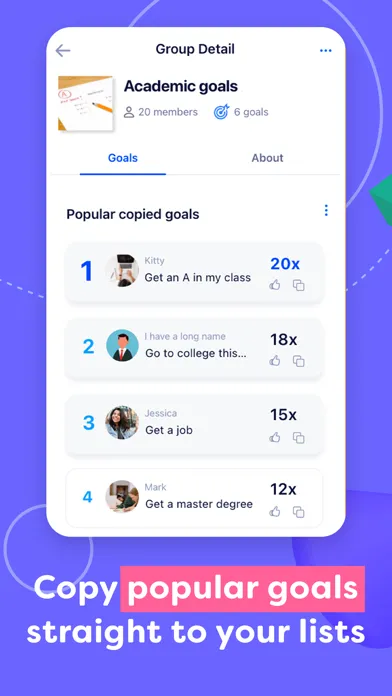 Goalswell-Goal & Habit Tracker स्क्रीनशॉट