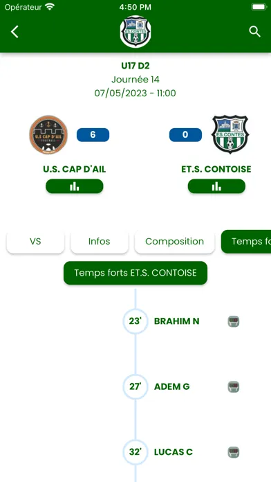Captures d'écran de ES Contes