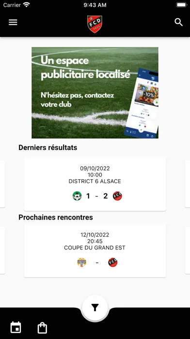 Ảnh chụp màn hình của FC Drusenheim