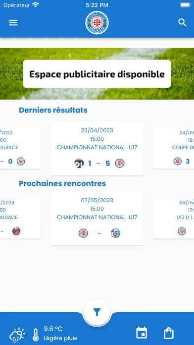 Zrzuty ekranu FC Mulhouse